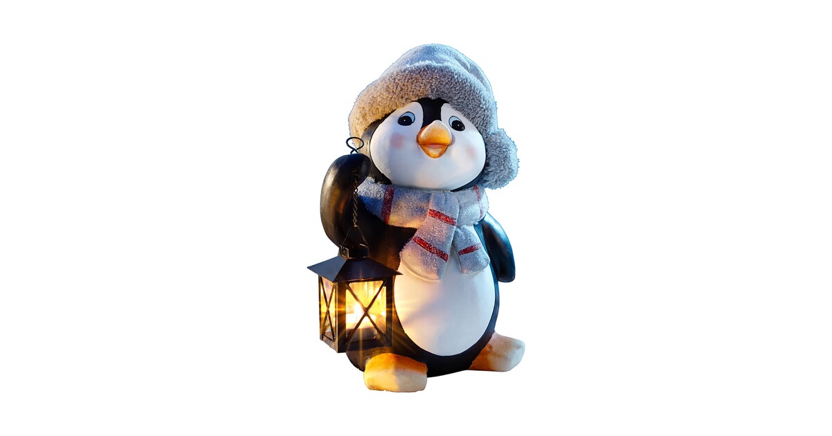 visie lever Inefficiënt Pinguïn "Fridolin" met lantaarn online kopen | Huis & Comfort