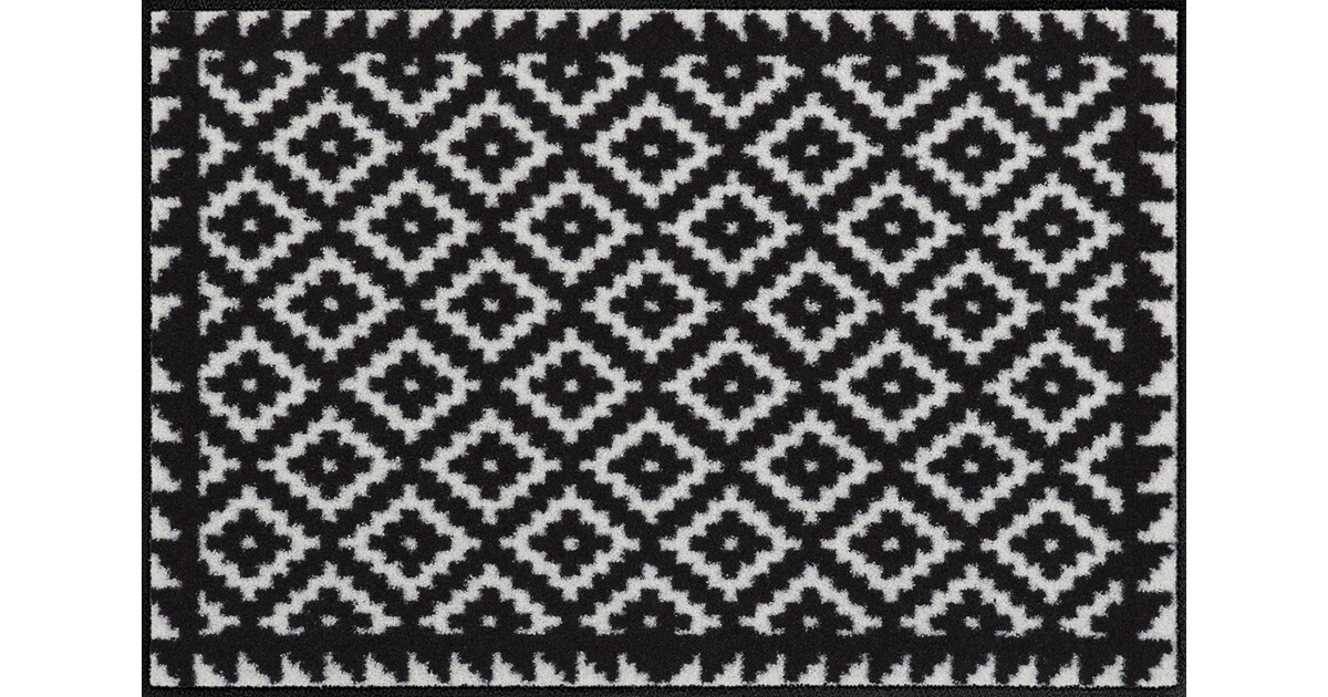 SALONLOEWE Wohnmatte Tabuk Black & White online kaufen | Die moderne