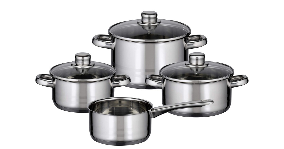 MEINE KÜCHE Topfset Skyline 4-teilig online kaufen | Die ...