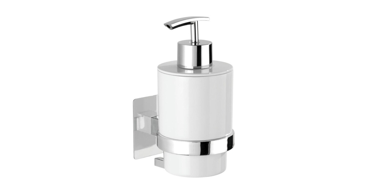 WENKO Turbo-Loc® Seifenspender Quadro, Befestigen ohne ...