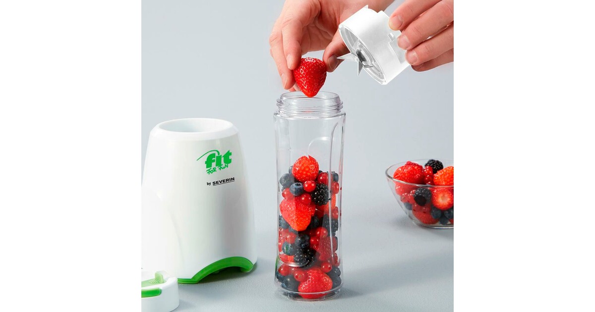Severin Smoothie Mix & Go, SM 3735, ca. 300 W, ca. 600 ml, Mixer und