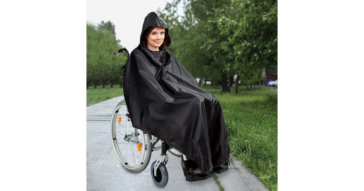 Maximex Rollstuhl Regencape Regenüberwurf Rollstuhl Regenponcho Zum Überwerfen