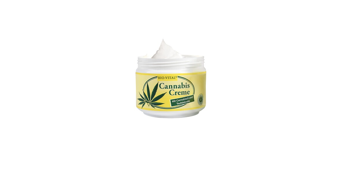 Bio-Vital Crème au cannabis, 125 ml à commander en ligne | Maison & Confort