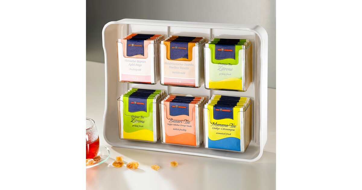 Rangement sachets de thé à commander en ligne Maison & Confort