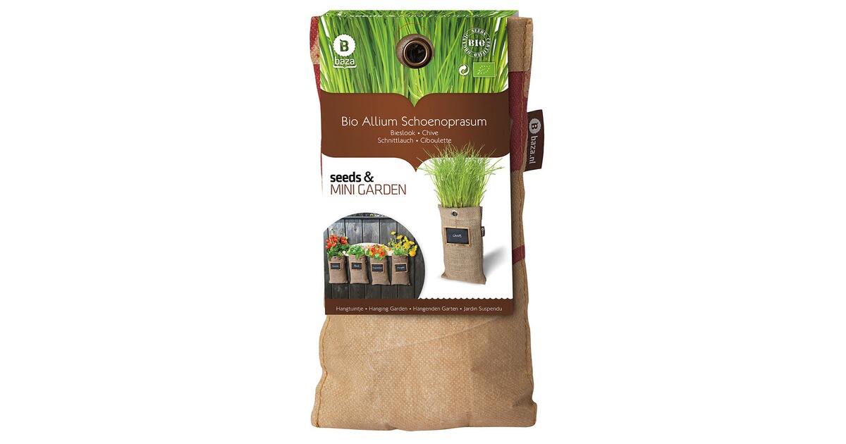Mini Garten Bio Schnittlauch 1 Jute Sack Online Kaufen Die