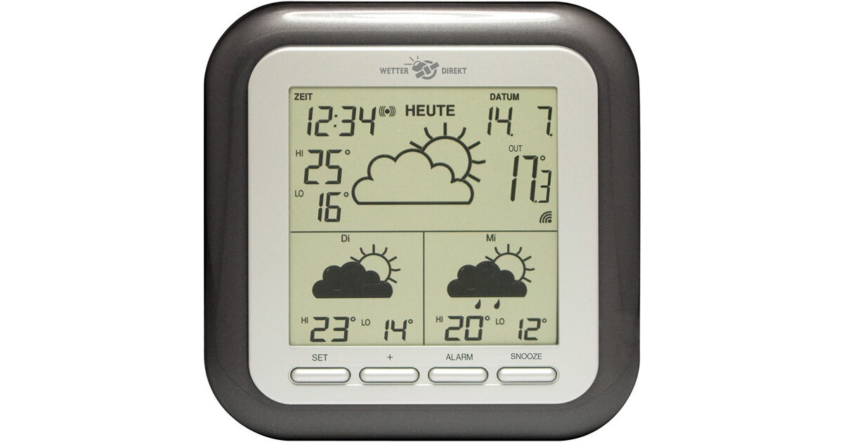 wetterstation mehrere tage