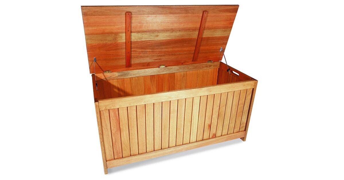 GartenAufbewahrungsbox aus Holz für Kissen online kaufen