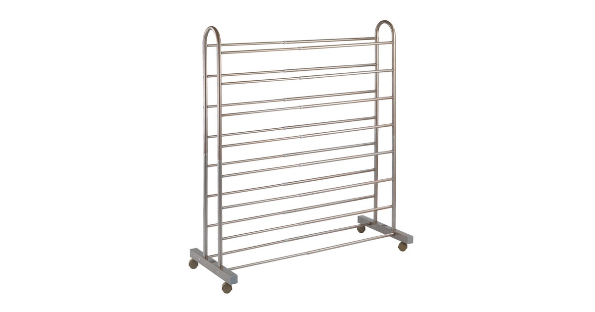 Wenko Schuhregal Giant Ausziehbar Mit 4 Rollen Fur Bis Zu 42 Paar Schuhe Online Kaufen Die Moderne Hausfrau