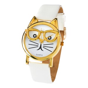 Armbanduhr "Katze Naseweis"