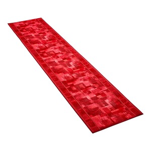 Teppich "Tetris"  bordeaux
