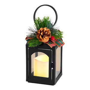 viva domo  LED-Laterne "Weihnachtszauber"  klein