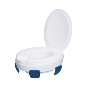 REHAFORUM MEDICAL  Toilettensitzerhöhung "Klipp"  mit Deckel