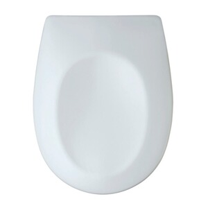 WENKO  WC-Sitz Vorno, Toilettensitz mit Absenkautomatik, Schnellbefestigung, aus antibakteriellem, stabilem Duroplast
