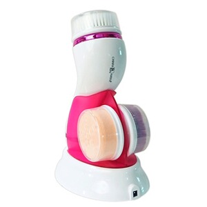 CHIARA AMBRA  Elektrische Reinigungsbürste für Gesicht und Körper, pink