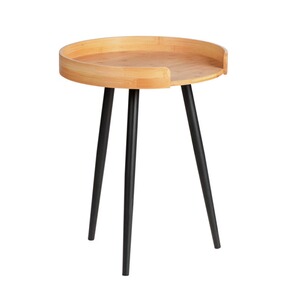 WENKO  Beistelltisch Loft, aus Bambus und Metall