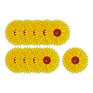 Fliegenfalle "Sonnenblume", 10 Stück