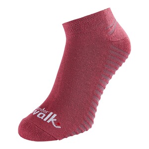 Wellness-sneakersokjes, 2 paar bessenrood
