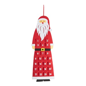 vivaDOMO®  Adventskalender "Weihnachtsmann"