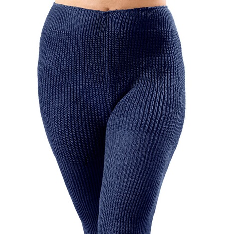 Pantalon chaleur confort bleu 1