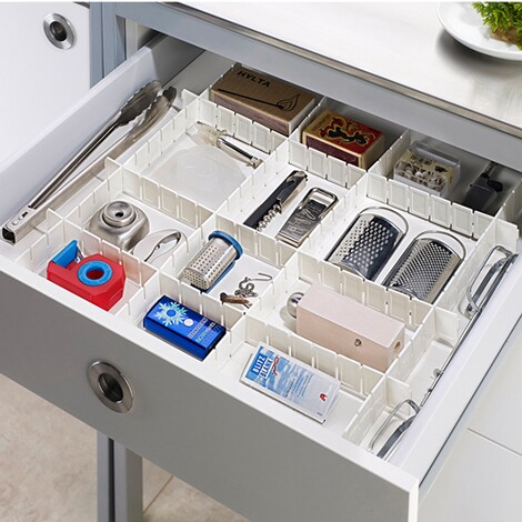 Verstellbare Schubladen-Organzier, 7 Stück online kaufen | Die moderne