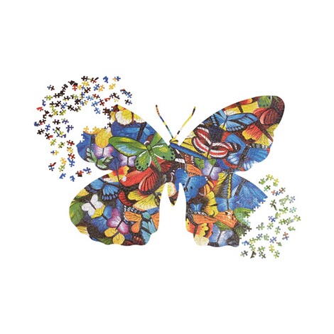 Puzzle "Schmetterling" 1