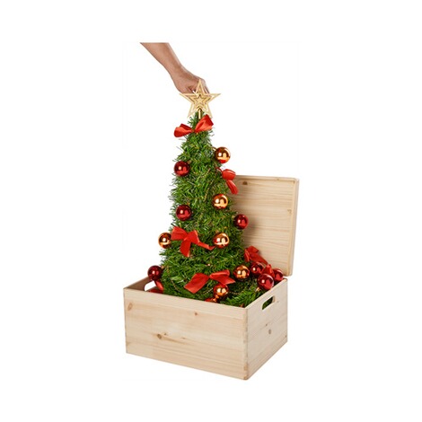 Kant-en-klaar versierde pop-up-kerstboom 3