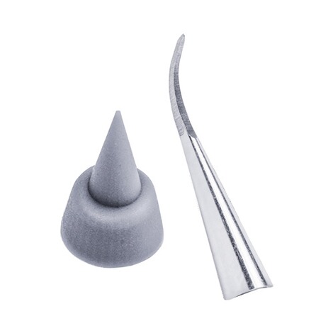 Mediashop  Aufsatzset Silikonspitze & Edelstahlspitze "Denta Pic Sonic", 2-teilig 1