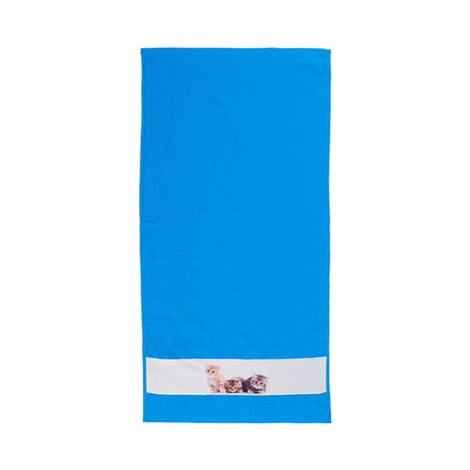 Handtuch "Kätzchen"  blau 1
