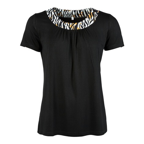Dames shirt "Safari" zwart 1