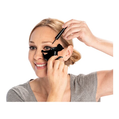 Eyeliner-sjablonen "Cat Line", 2-delig 2