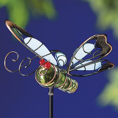 vivaDOMO®  Lichtgevende tuinstekers "Vlinder" 2