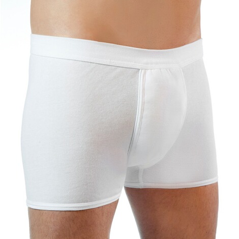Benevit van Clewe  Shorts incontinence homme blanc 2