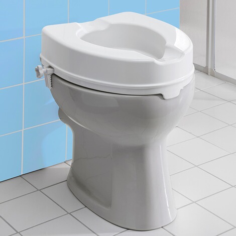 REHAFORUM MEDICAL  Toilettensitzerhöhung mit Deckel ohne Deckel 1