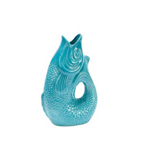 Deko-Vase Fisch Türkis online kaufen | Die moderne Hausfrau