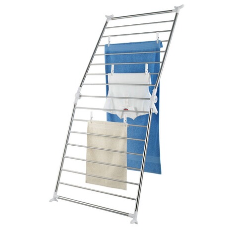 WENKO Badewannen Wäschetrockner Profi Edelstahl, rostfrei, 10 m