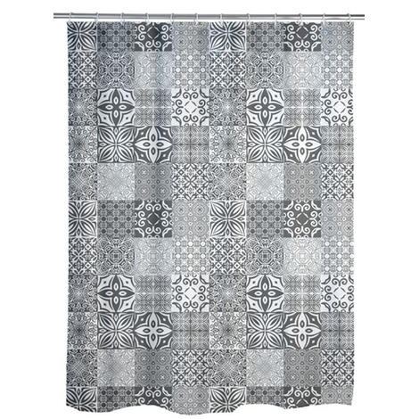 Wenko Duschvorhang Portugal Textil Polyester 180 X 200 Cm Waschbar Online Kaufen Die Moderne Hausfrau