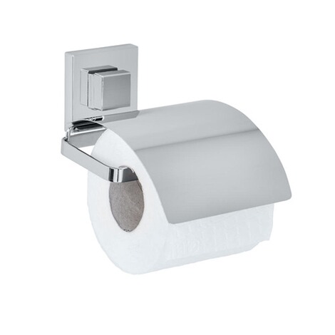 WENKO Toilettenpapierhalter Cover weiß