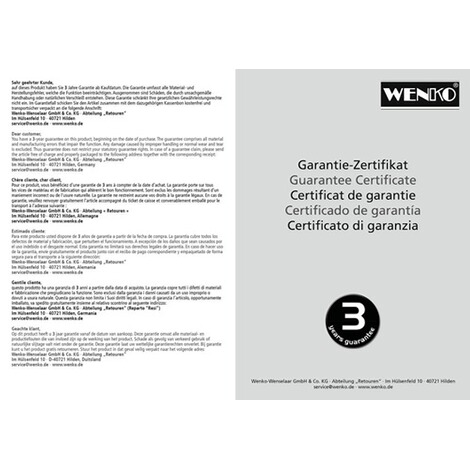 WENKO Power-Loc® Badetuchstange Uno 45 cm Laceno online ...