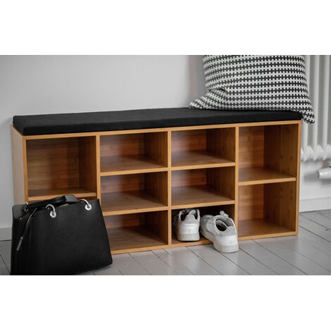Wenko Schuhbank Mit Sitzpolster Loft Schuhregal Mit Sitzflache Online Kaufen Die Moderne Hausfrau