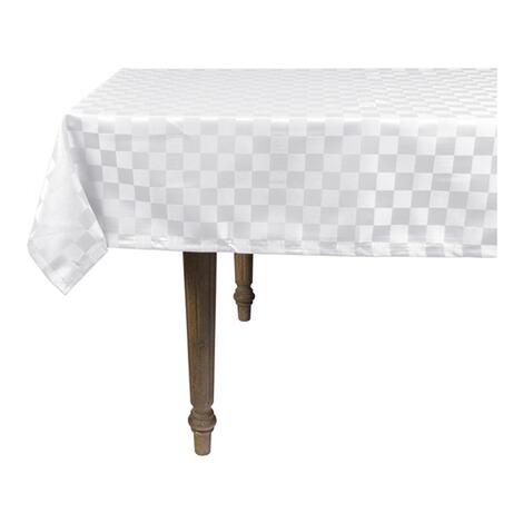 viva domo  Jacquard-Tischdecke "Spezial" weiß 2