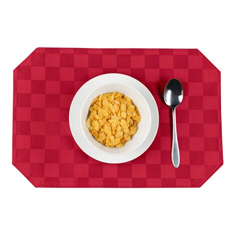 viva domo  Sets de table « Spécial » rouge 4