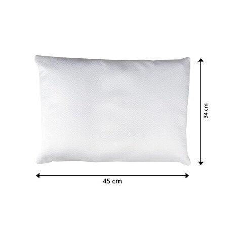 vivaDOMO®  Coussin confort « nuage », oreiller avec micro-perles, oreiller de soutien pour la nuque, 45x 34x 10 cm 5