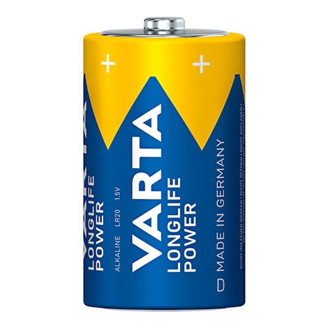 VARTA  Varta alkaline batterijen, 2 stuks 2