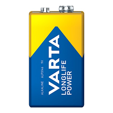 VARTA  Varta-Longlife-Power-batterijen, E-block 9 V 2