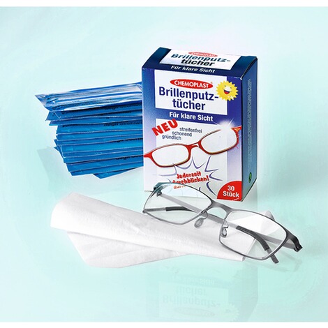 WUNDMED  Brillen-Putztücher, 30 Stück 1