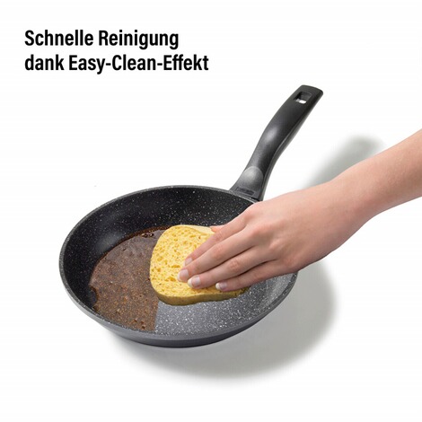 STONELINE  Kochgeschirr-Set 13 teilig mit Deckeln, beschichtete Töpfe &amp; Pfannen Induktion geeignet 5