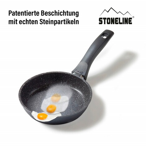 STONELINE  Bratpfanne 16 cm, antihaftbeschichtete Omelettpfanne, Backofen und Induktion geeignet 4