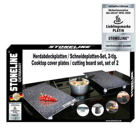 STONELINEHerdabdeckplatten / Schneideplatten-Set, 2-tlg. 6