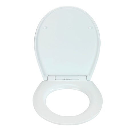 WENKO  Premium WC-Sitz Hochglanz Acryl Spa, aus antibakteriellem Duroplast, Absenkautomatik, Fix-Clip Hygiene Befestigung 2