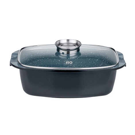 ELO  Alugussbräter 32 cm LGA 'Pure Basalt' 2